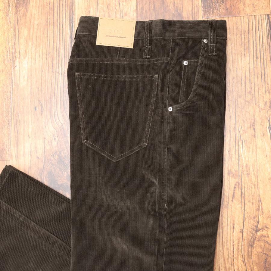 AMI Alexandre Mattiussi 24秋冬 AMI PARIS ワイド コーデュロイパンツ