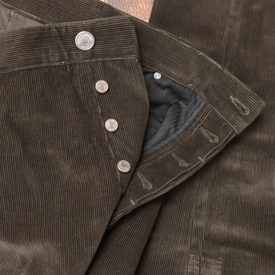 AMI Alexandre Mattiussi 24秋冬 AMI PARIS ワイド コーデュロイパンツ