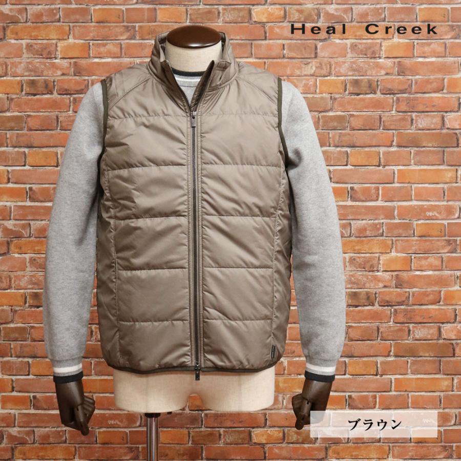定価39600円新品タグ　ヒールクリークゴルフメンズ中綿ベストブルゾン50 定価39600円新品タグ ヒールクリークゴルフメンズ中綿ベスト