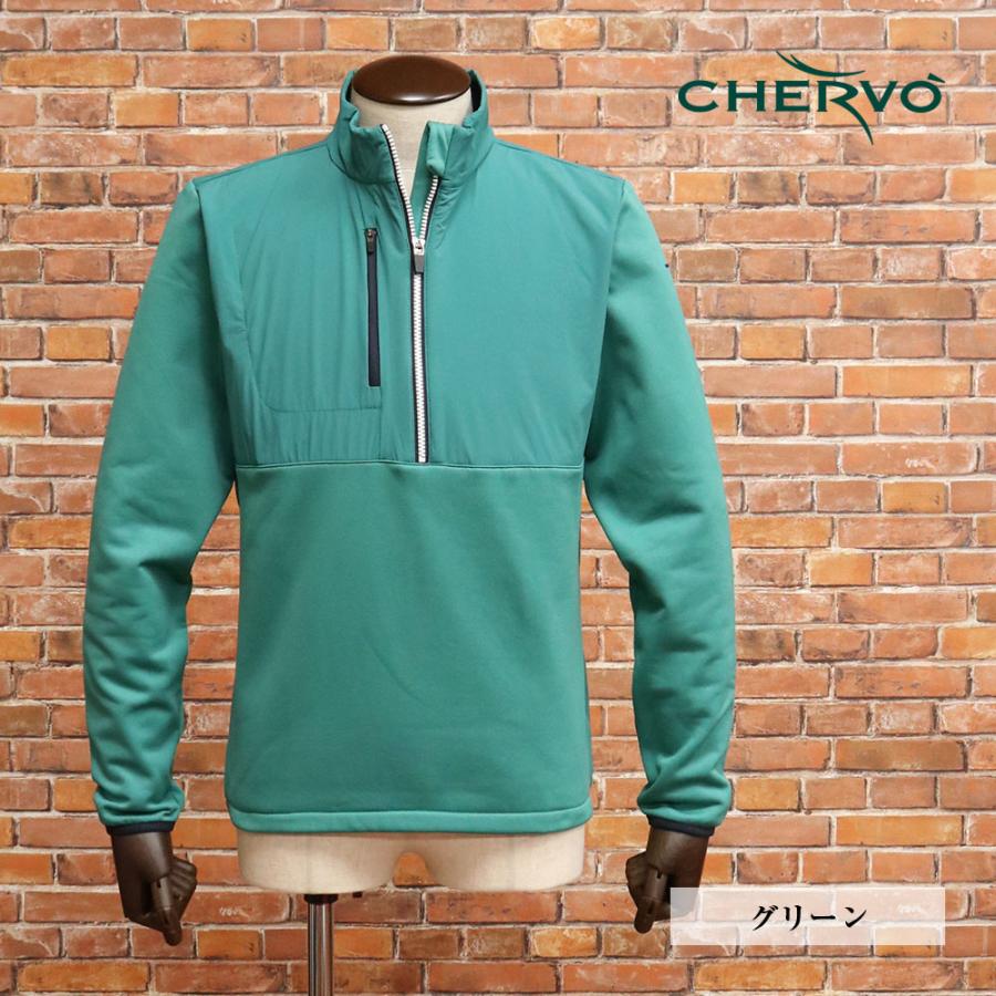 CHERVO 【期間限定ポイント10倍】秋冬 ハーフジップシャツ 031