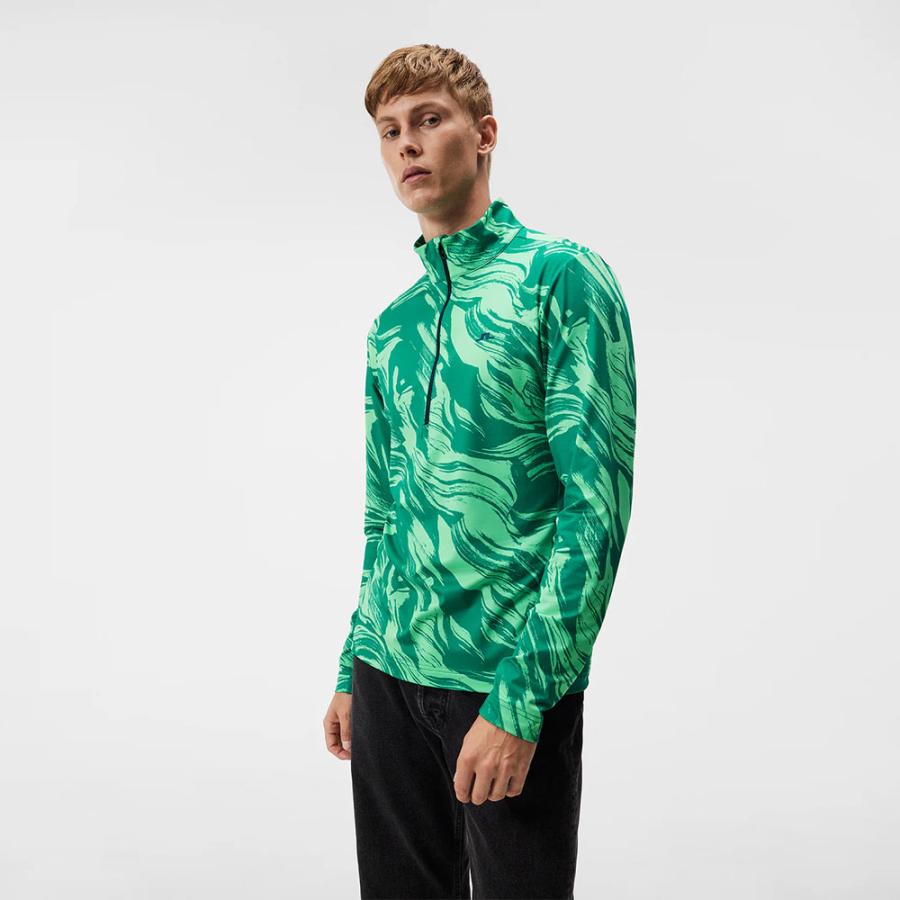 J.LINDEBERG（ジェイリンドバーグ） 秋冬 ハーフジップ ミッドレイヤー