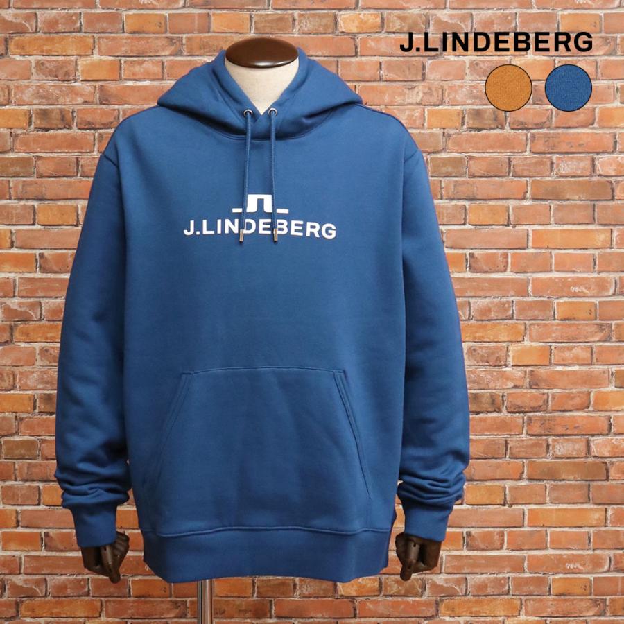 J.LINDEBERG（ジェイリンドバーグ） ロゴパーカー ネイビースウェット J.LINDEBERG 【期間限定ポイント5倍】秋冬 パーカー 071-39911