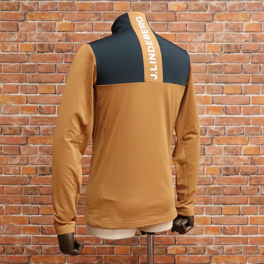 J.LINDEBERG 秋冬 ミッドレイヤー 071-59918 裏起毛 ストレッチ