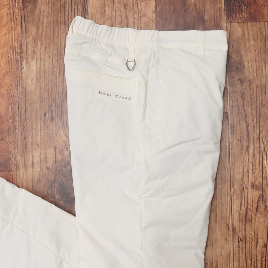 【美品Heal Creek】防風暖かパンツ40号 Heal Creek（ヒールクリーク） 秋冬 中綿キルトパンツ 001-79113
