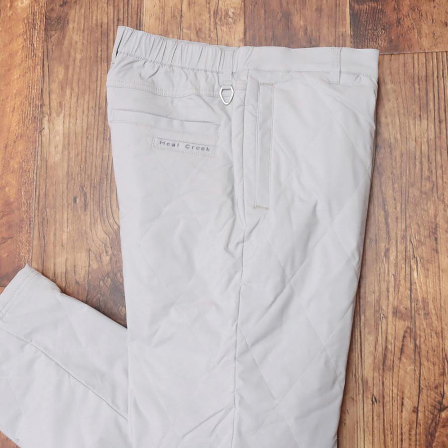 【美品Heal Creek】防風暖かパンツ40号 Heal Creek（ヒールクリーク） 秋冬 中綿キルトパンツ 001-79113