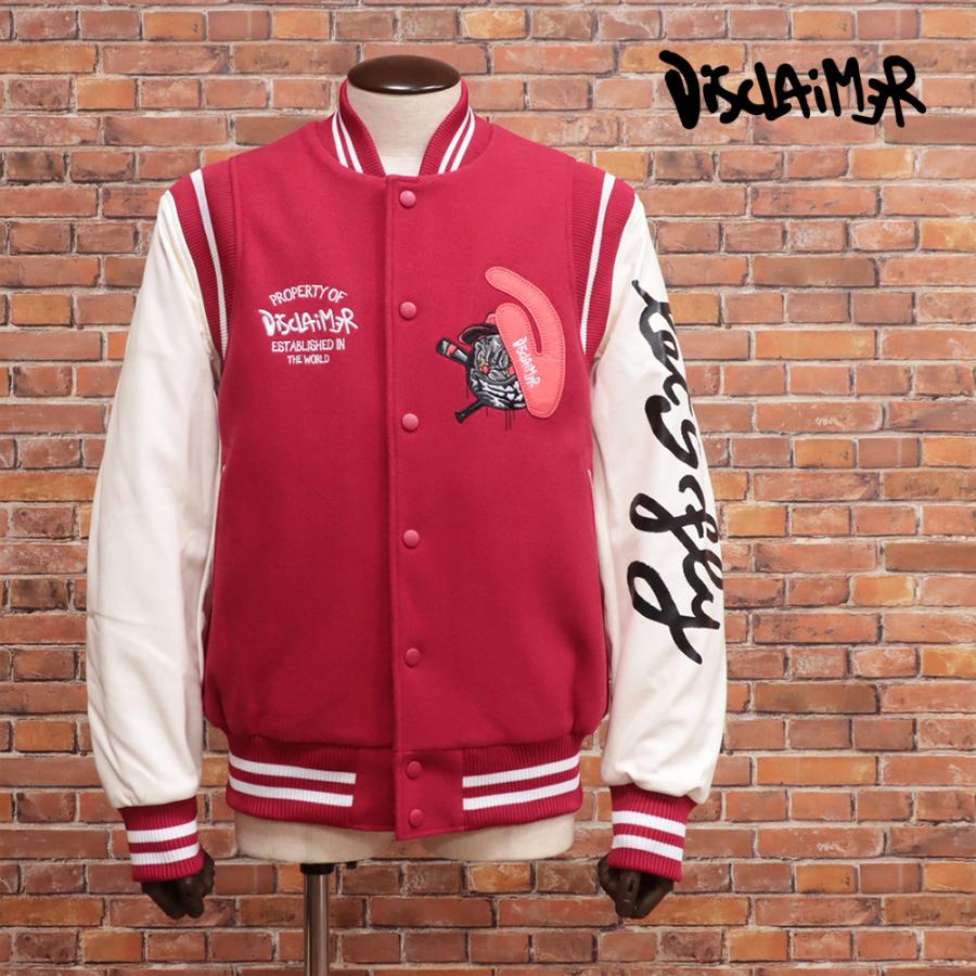 期間限定ポイント10倍】秋冬 DISCLAIMER 中綿スタジャン スタジアム