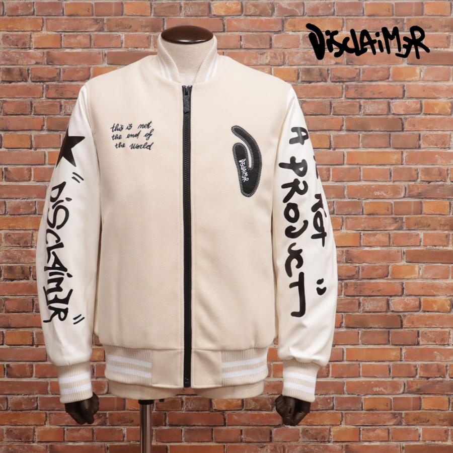 期間限定ポイント10倍】秋冬 DISCLAIMER 中綿スタジャン スタジアム