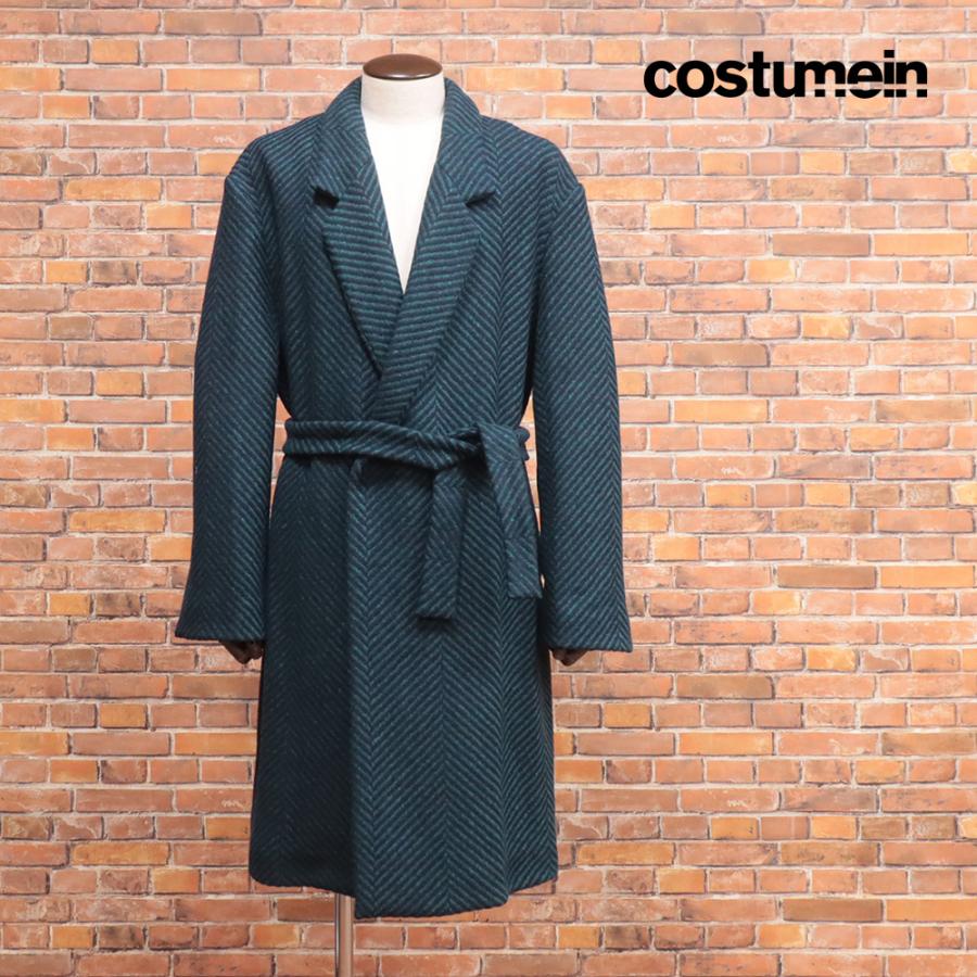 美品 BOB イタリア製 コート グレンチェック 48 人気 高級感 メンズ