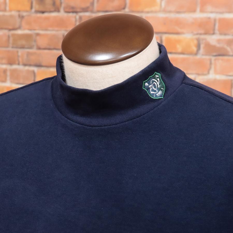 【期間限定P15倍 閉店SALE】秋冬 ZOY 半袖モックネック 071424010 日本製 3LAYERED COTTON WARM 保温 保湿 ストレッチ 吸湿 蒸れ防止 ゴルフ メンズ | ZOY | 04