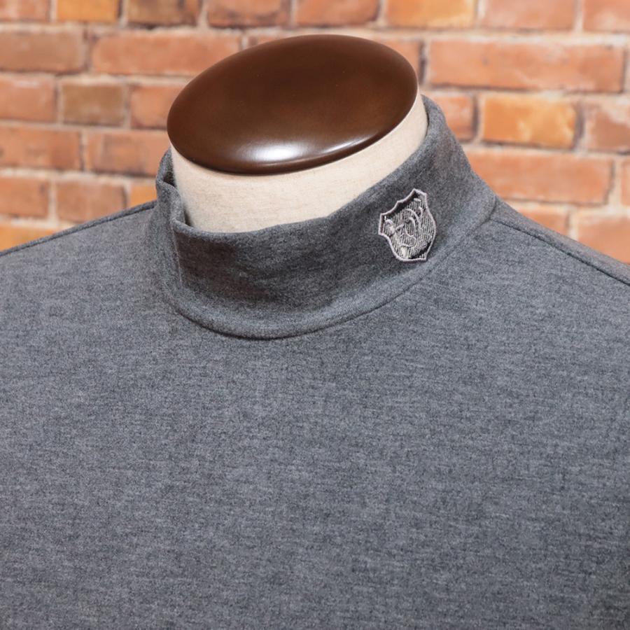 【期間限定P15倍 閉店SALE】秋冬 ZOY 半袖モックネック 071424010 日本製 3LAYERED COTTON WARM 保温 保湿 ストレッチ 吸湿 蒸れ防止 ゴルフ メンズ | ZOY | 06