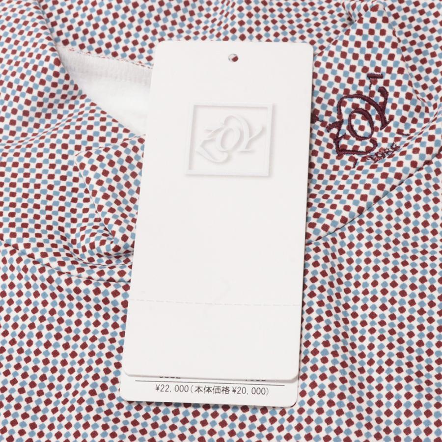 【期間限定ポイント11倍】秋冬 ZOY 長袖ハイネックTシャツ 071424012 日本製 マイクロドット 裏起毛 吸水速乾 UVカット ワッペン ゴルフ メンズ 紳士 ゾーイ | ZOY | 10