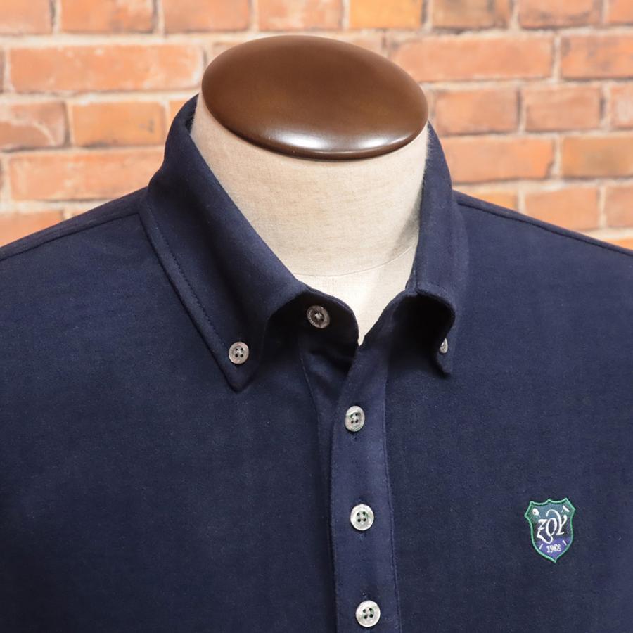 ZOY　最新　長袖　ポロシャツ　ボタンダウン ZOY（ゾーイ） 【期間限定ポイント10倍】秋冬 長袖ポロシャツ