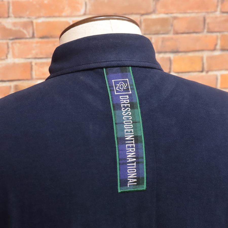 ZOY 　最新　秋　冬　ネイビー パターン柄 長袖ポロシャツ ZOY（ゾーイ） 【期間限定ポイント10倍】秋冬 長袖ポロシャツ