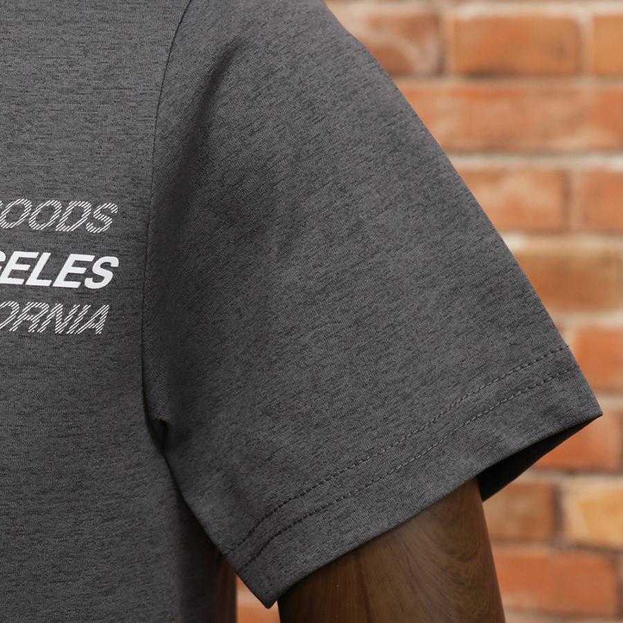 【期間限定P15倍 閉店SALE】GUESS 半袖Tシャツ KM2K8424 ポリエステル ストレッチ Vネック ロゴ プリント カジュアル スポーツ トレーニング メンズ ゲス | GUESS | 06