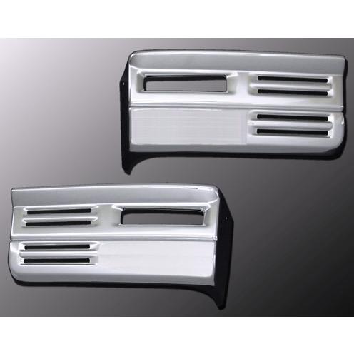 BW メッキ ステップ カバー ロア かぶせタイプ LR セット 三菱ふそう