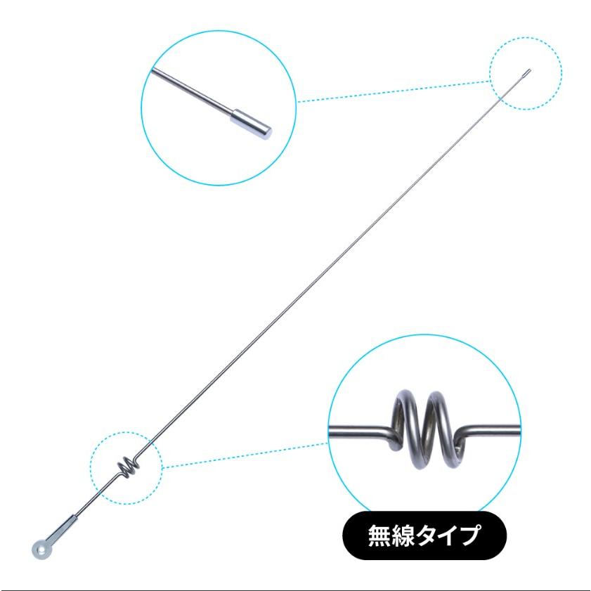 JET ステンレス ラジオアンテナ 無線 タイプ 三菱ふそう スーパーグレート ファイター 共用 トラック 509414｜artfriend｜03