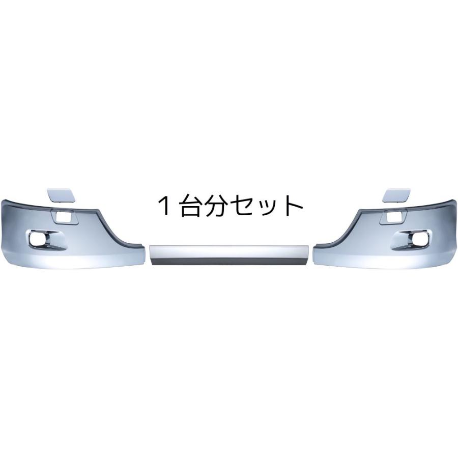 ジェットイノウエ JET メッキ フロントバンパー 1台分 セット いすゞ