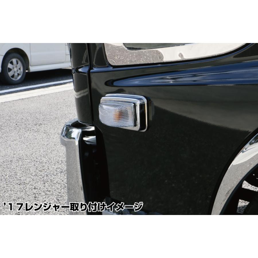 ジェットイノウエ JET メッキ ドアサイド ランプ ベース LR セット