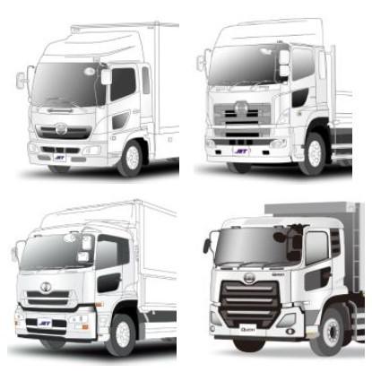 ジェットイノウエ JET 車種専用 LED ルームランプ 日野 UD 用