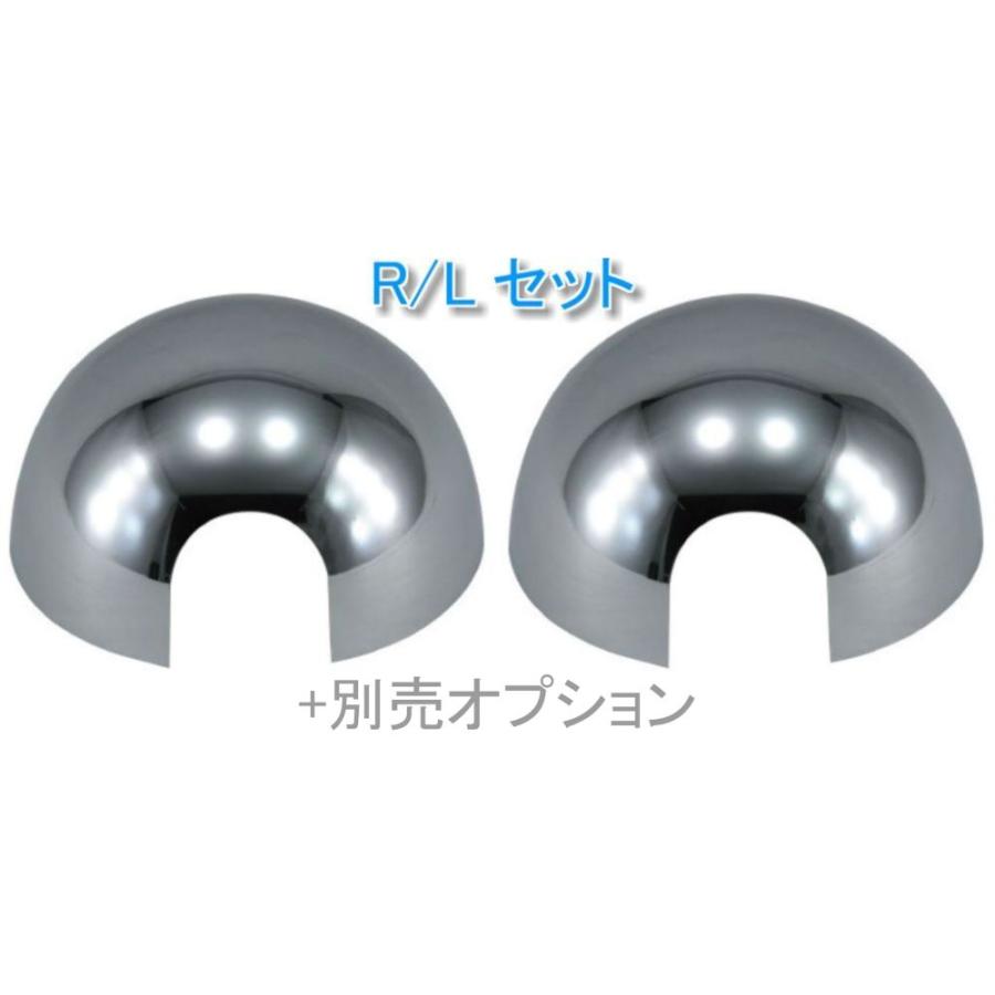 ジェットイノウエ JET 純正タイプ メッキ ミラーステー ミラーアーム R