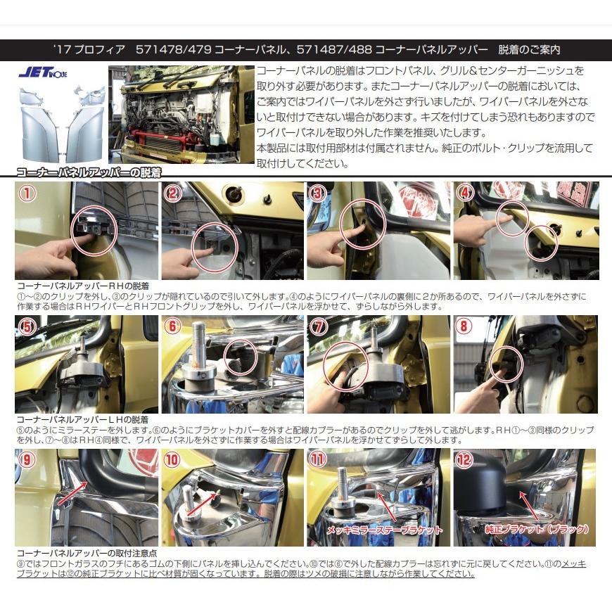 MH⭐︎日野 プロフィア 純正メッキハシゴ 新車外し 日野