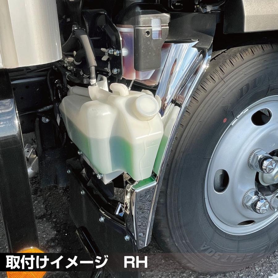 ジェットイノウエ JET メッキ マッドガード カバー LRセット イスズ 2