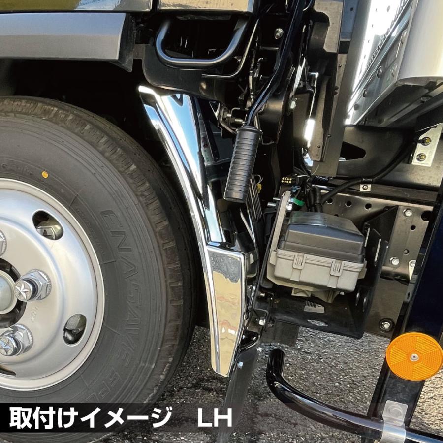ジェットイノウエ JET メッキ マッドガード カバー LRセット イスズ 2