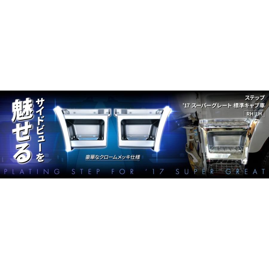 ジェットイノウエ JET メッキ ステップ ウォール LRセット 交換タイプ