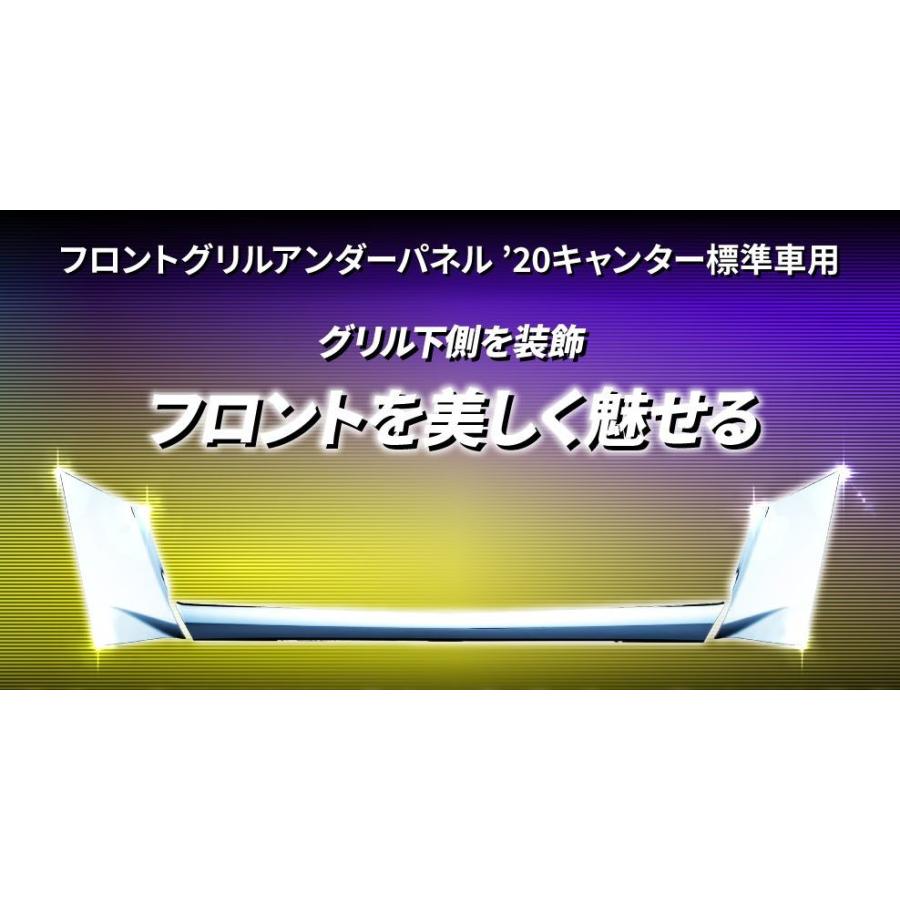 ジェットイノウエ JET メッキ フロントグリル アンダーパネル '20