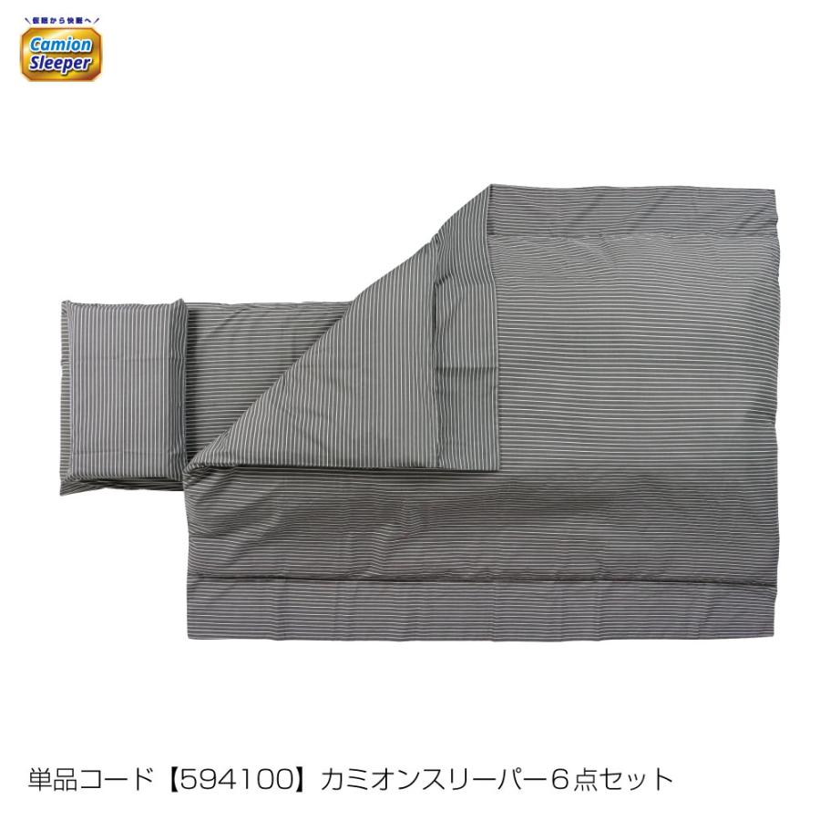 ジェットイノウエ カミオンスリーパー 高機能 トラック用 寝具 6点