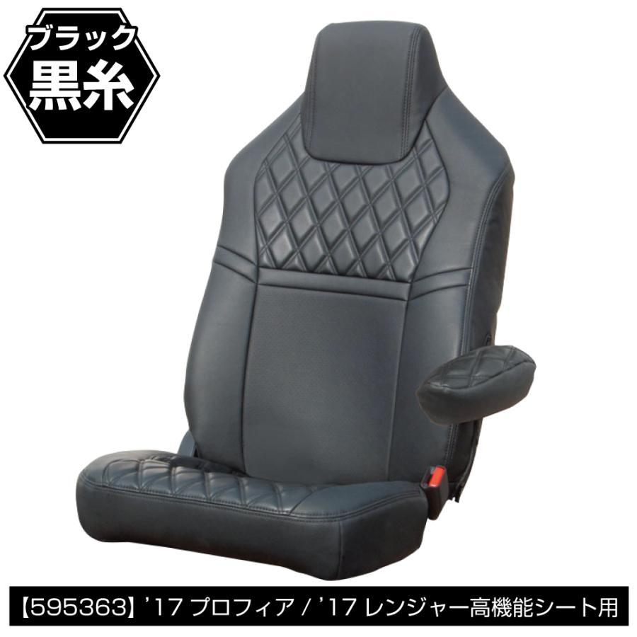 ジェットイノウエ JET シートカバー COMBI / コンビ 運転席側用 黒/赤