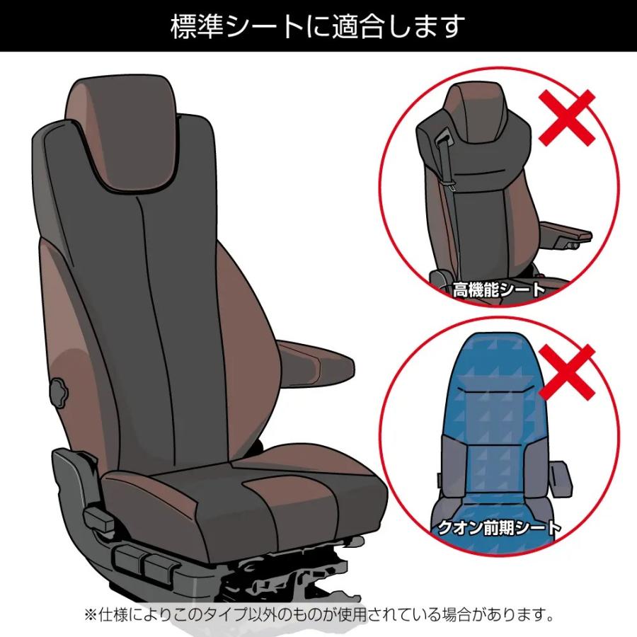 ジェットイノウエ JET シートカバー COMBI / コンビ 運転席側用 黒/赤 