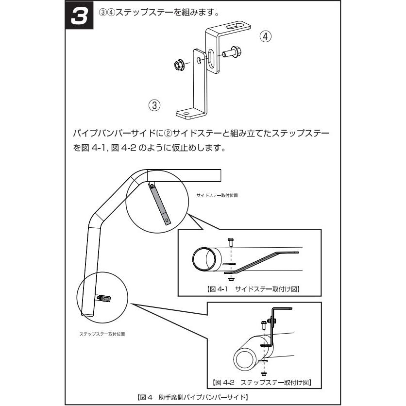 ジェットイノウエ JET ステンレス 63.5φ 丸パイプバンパー 3点セット