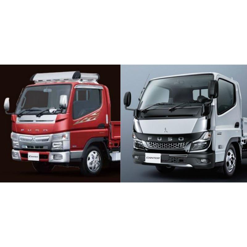 ATS メッキ フロント マッドガード カバー LR セット かぶせ式 三菱 