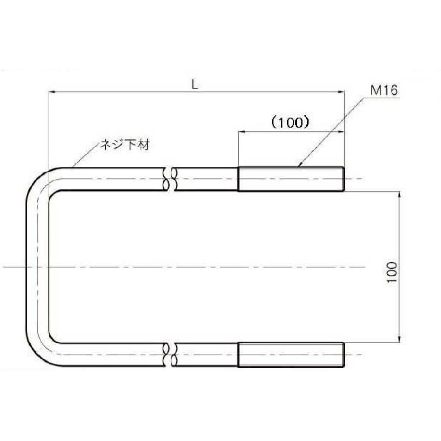 アートフレンド オリジナル トラック シャーシ用 ステンレス Uボルト