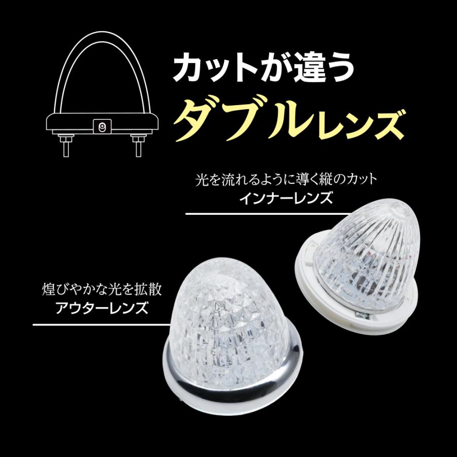 YAC（ヤック） YAC LED マーカー 《 牙龍 ( がりゅう ) 》 ガラス