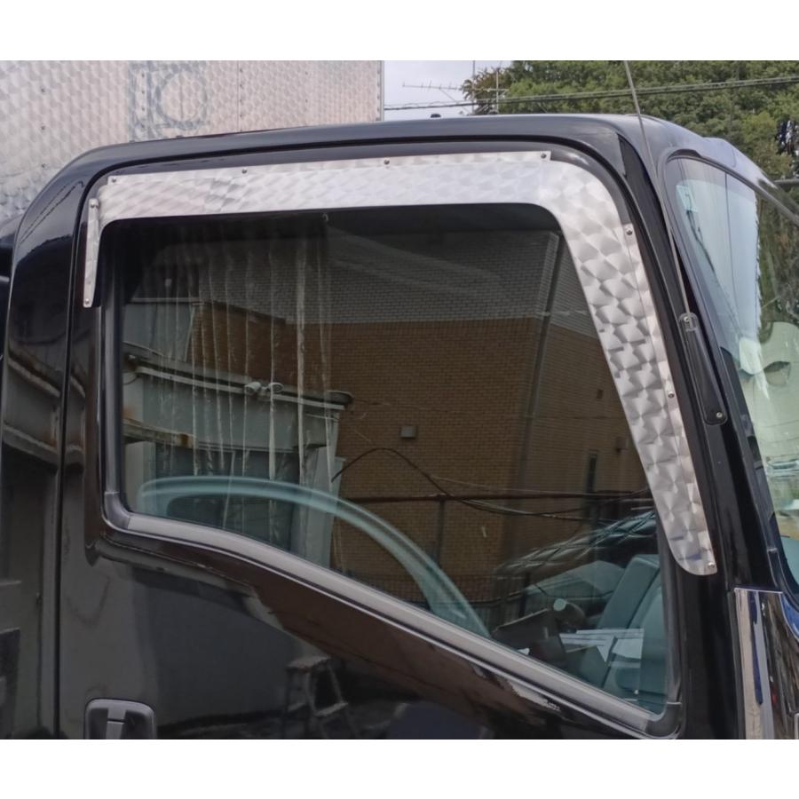いすゞ（ISUZU） 鍛冶屋 オリヂナル ステンレス ドアバイザー STD LR