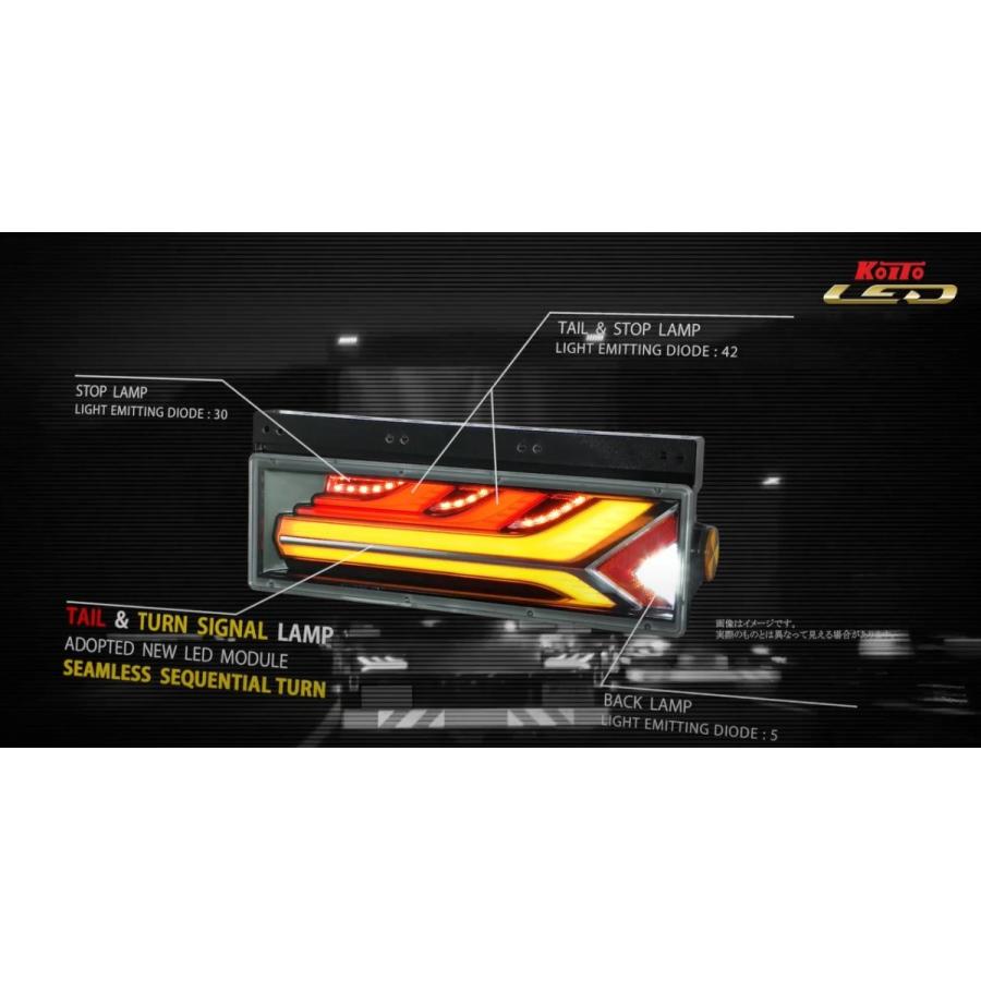 小糸製作所 小糸 トラック LED リア コンビネーション テールランプ 3