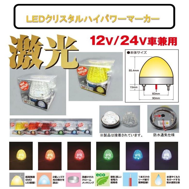 日本ボデーパーツ工業 JB 激光 LED クリスタル ハイパワー 日本ボデーパーツ工業 JB 激光 LED クリスタル ハイパワー