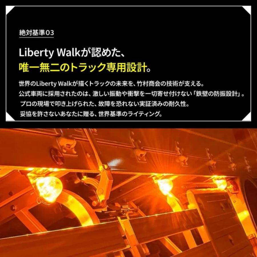 LIBERTY WALK（リバティーウォーク） 竹村商会 JDM MARKER LED バス