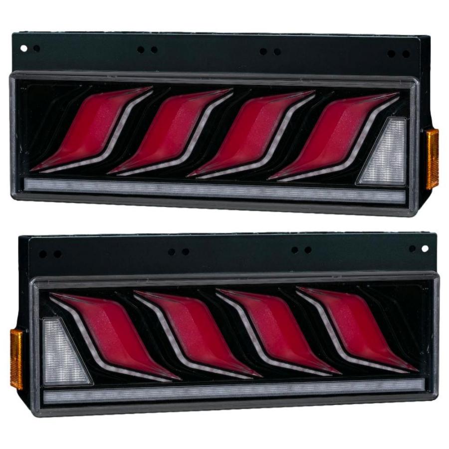 花魁JAPAN 花魁 LEDテールランプ COMBO 炎 ほむら 純正3連サイズ