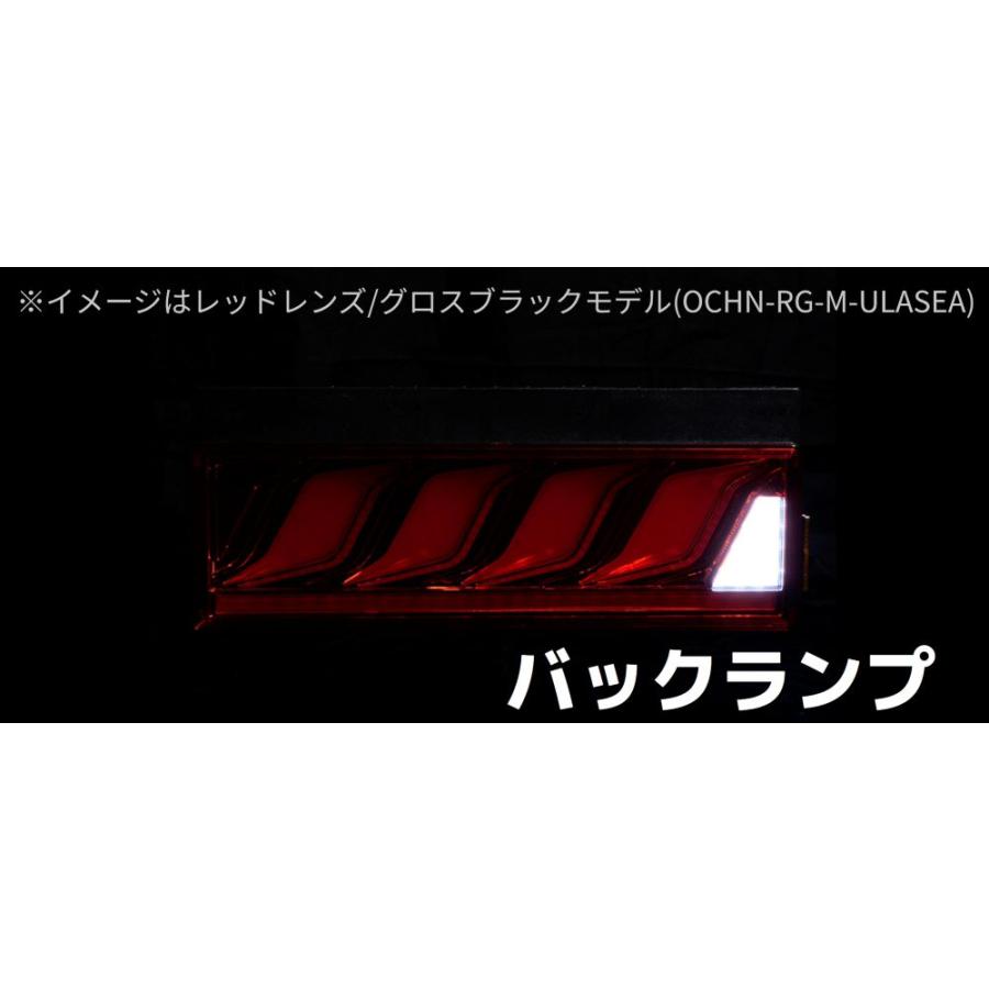 花魁JAPAN 花魁 LEDテール COMBO 炎 M 純正3連サイズ クリア / G