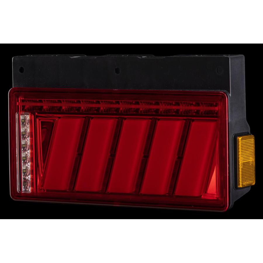 期間限定大幅値下げ、デコトラレッドメッキテールライト 2個