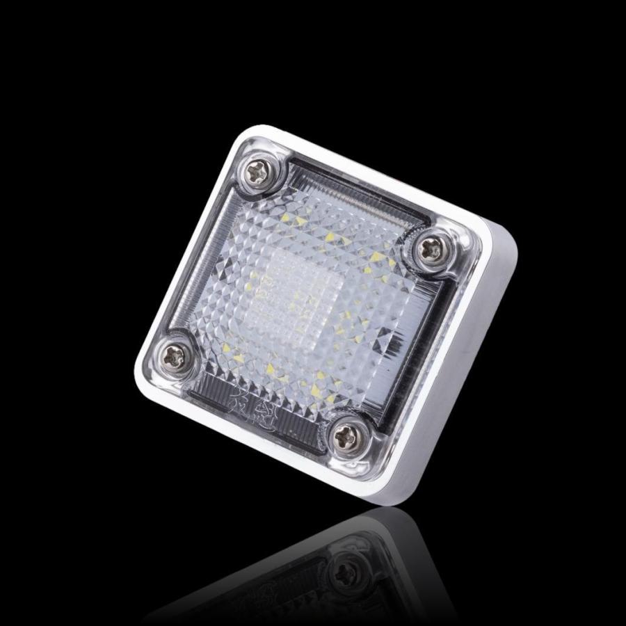 花魁JAPAN 花魁 LED スクエア マーカー ランプ クリア レンズ