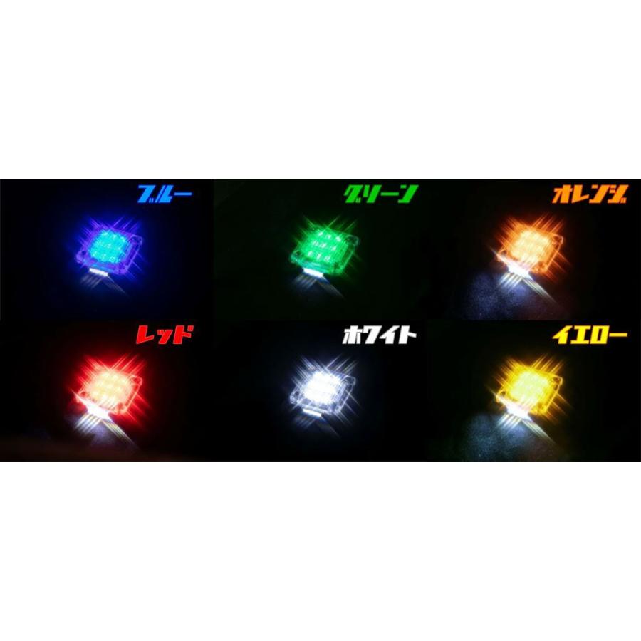 花魁JAPAN 花魁 LED スクエア マーカー ランプ クリア レンズ タイプ