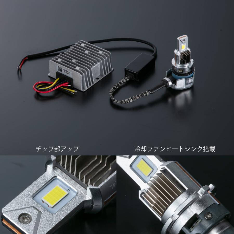 花魁JAPAN 花魁 閃光 LED ヘッドランプ バルブ 純正HID → LED 交換