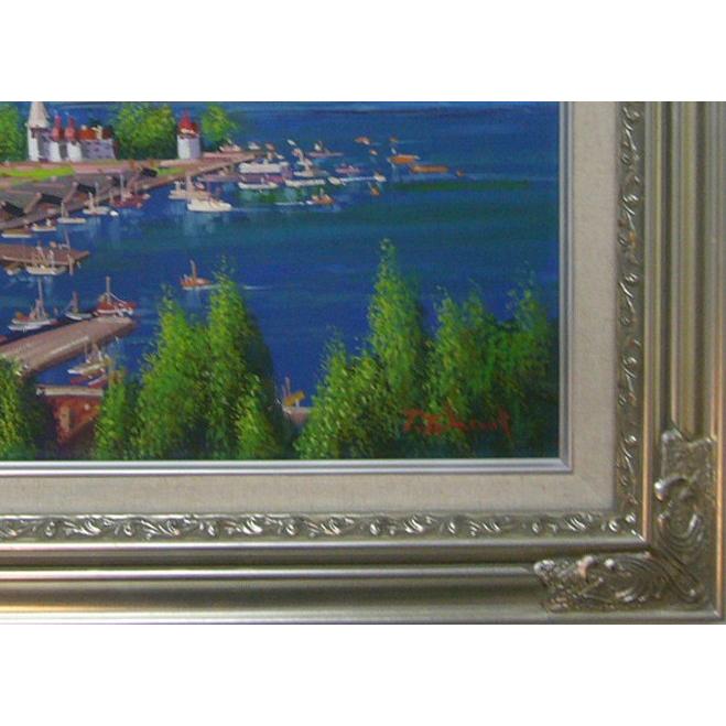絵画 油絵 竹内敏彦 肉筆油絵 風景画 シュピーツ F8 送料無料 絵画 油絵 竹内敏彦 肉筆油絵 風景画 シュピーツ F8 送料無料