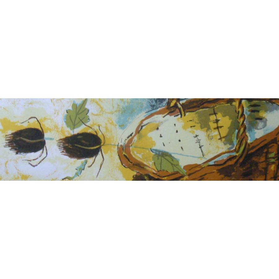絵画 版画 VIKO リトグラフ 静物画 実りの秋 送料無料