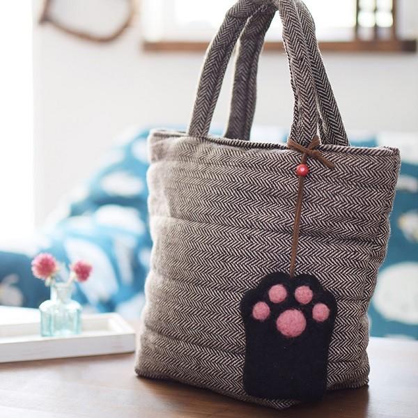 Sale キーケース にゃんぽ ファッション小物 キーホルダー キーリング キーケース 鍵 猫 ねこ ネコ 肉球 フェルト アートフルライフyahoo ショップ 通販 Yahoo ショッピング