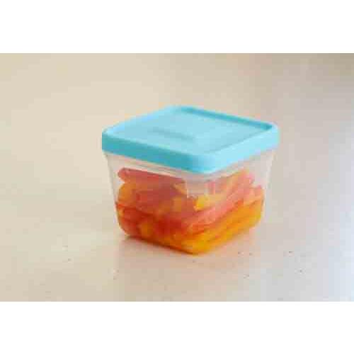 ふたがトングになる保存容器 ピンク ミントブルー キッチン タッパー